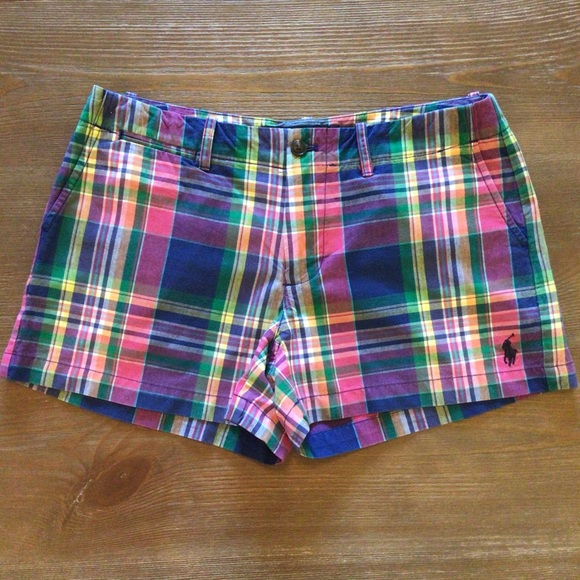 Ralph Lauren Pants - Ralph Lauren Sport Plaid Shorts Size 2